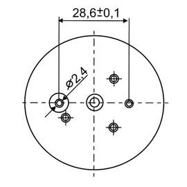Zeitgebermechanismus - Serie 487 (technische Zeichnung)